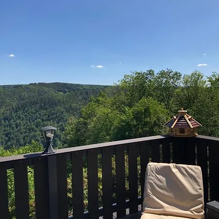Schwarzatalblick In Ortsteil Boehlscheiben バート・ブランケンブルク