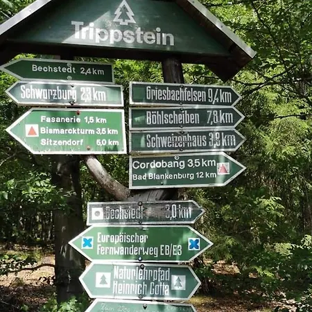 Casa vacanze Schwarzatalblick In Ortsteil Boehlscheiben *