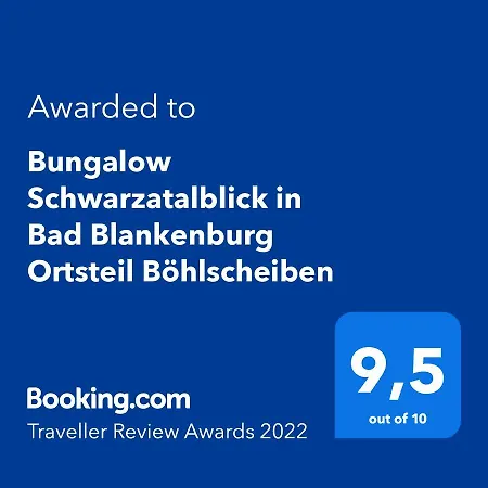 Schwarzatalblick In Ortsteil Böhlscheiben Ferienhaus *