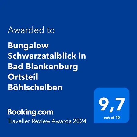 Schwarzatalblick In Ortsteil Boehlscheiben Holiday home Bad Blankenburg