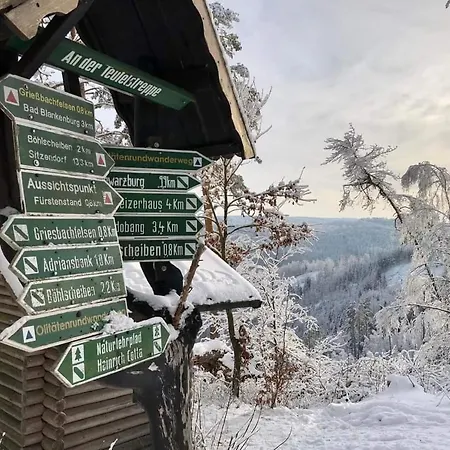 Schwarzatalblick In Ortsteil Böhlscheiben Ferienhaus *