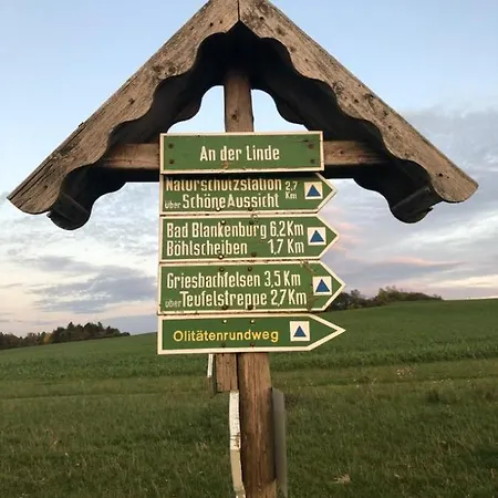 Schwarzatalblick In Ortsteil Boehlscheiben Дом отдыха Бад-Бланкенбург