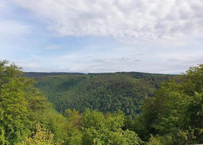Schwarzatalblick In Ortsteil Boehlscheiben *