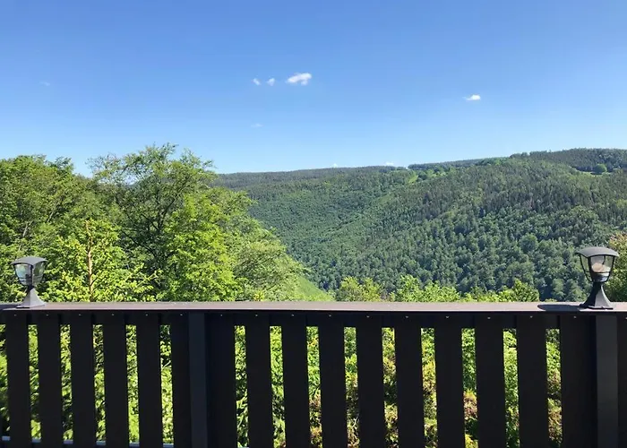 Schwarzatalblick In Ortsteil Boehlscheiben * Бад-Бланкенбург