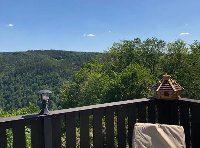 Schwarzatalblick In Ortsteil Boehlscheiben Бад-Бланкенбург