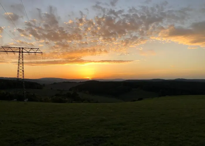 Schwarzatalblick In Ortsteil Boehlscheiben * Бад-Бланкенбург