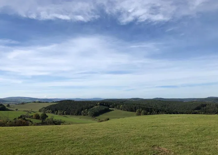 Schwarzatalblick In Ortsteil Boehlscheiben